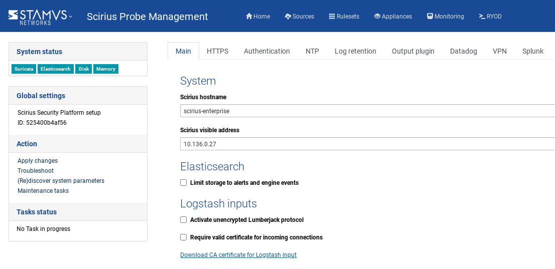 Multi Tenancy TLS Certificate