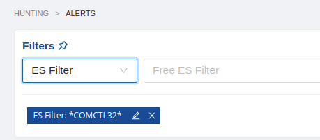 Hunting ES Filter with Wildcards