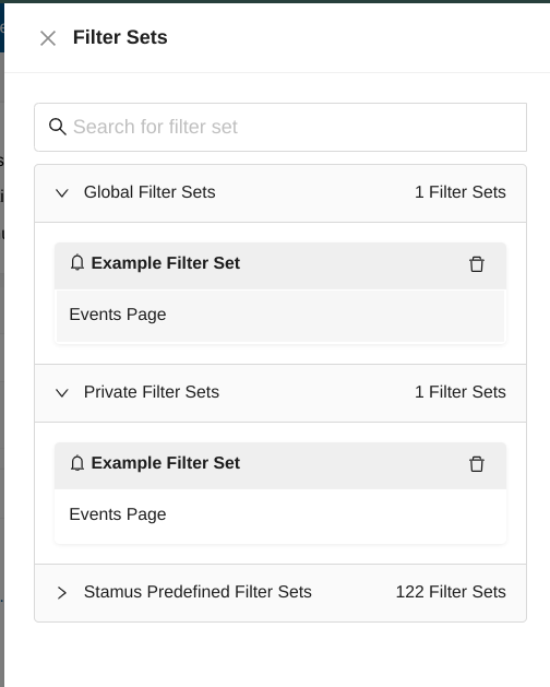 Load Filter Set