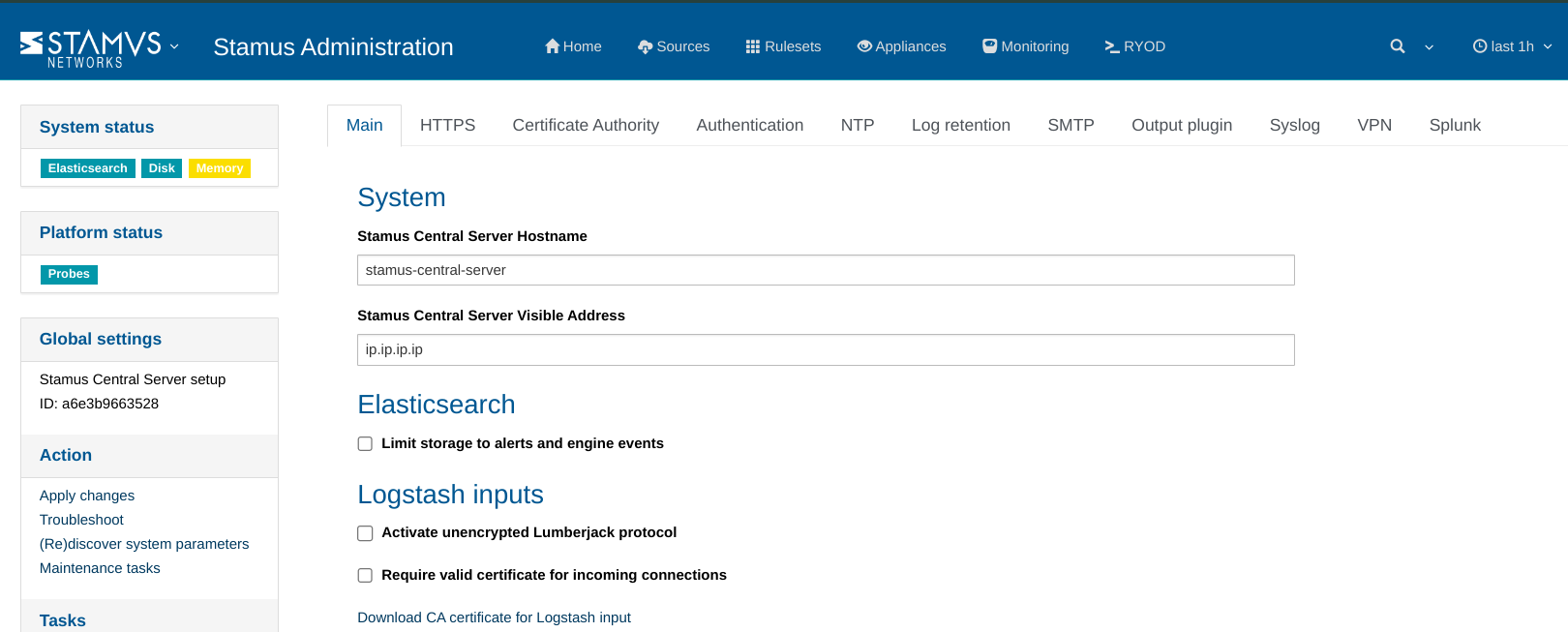 Multi Tenancy TLS Certificate