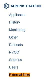 CrowdStrike External links integration example