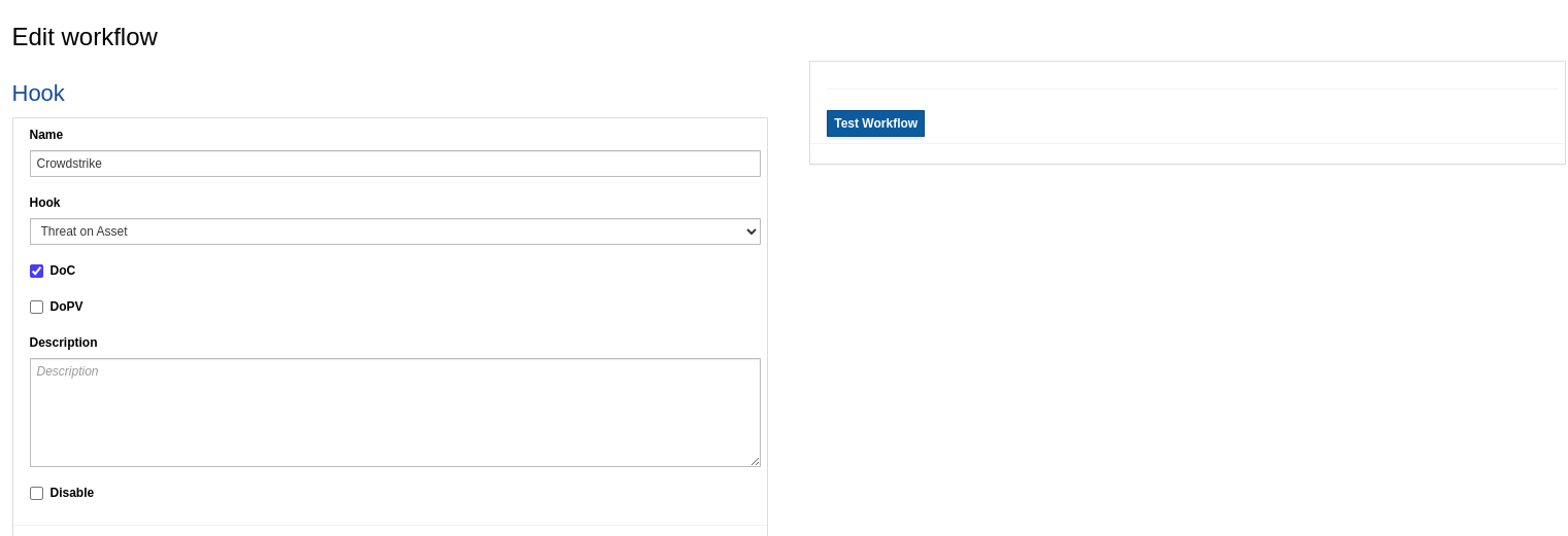 CrowdStrike contain response integration example