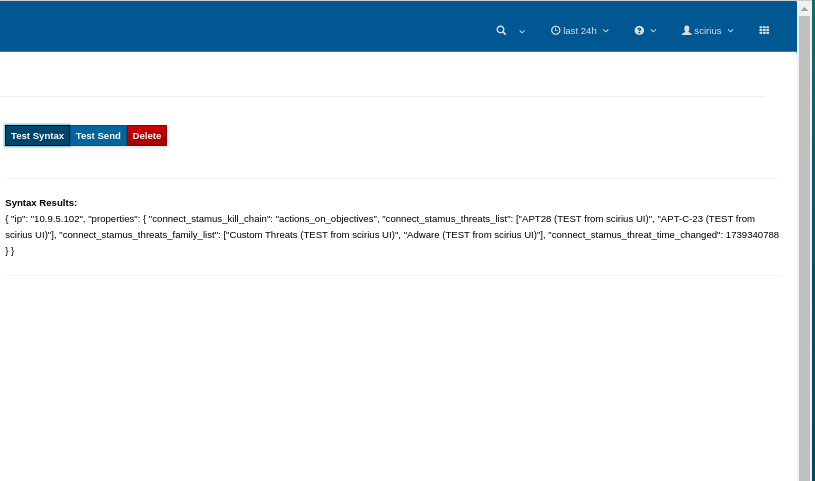 Splunk Cloud Setup integration example