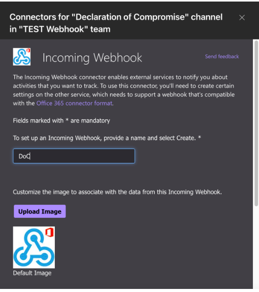 MS Teams integration example
