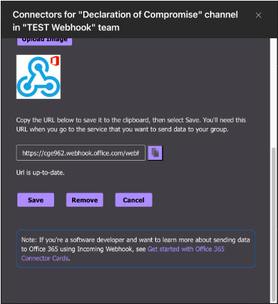 MS Teams integration example
